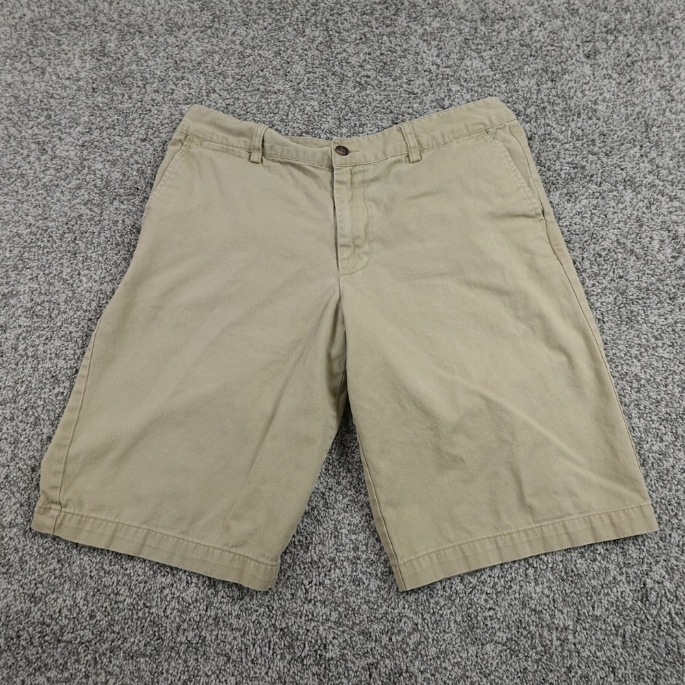 VTG Ralph Lauren Polo Shorts Mens 30 Brown Tan Chino Bermuda Pony Golf Preppy RL